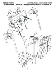 Husqvarna 1130ST Snow Blower Owners Manual, 2003,2004 page 22