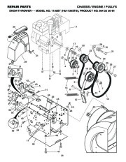 Husqvarna 1130ST Snow Blower Owners Manual, 2003,2004 page 28