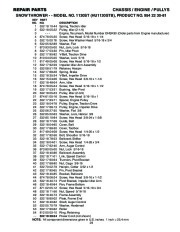 Husqvarna 1130ST Snow Blower Owners Manual, 2003,2004 page 29