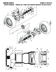 Husqvarna 1130ST Snow Blower Owners Manual, 2003,2004 page 30