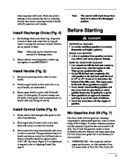 Toro 38430, 38435 Toro CCR 3000 38435 Snowthrower Owners Manual, 1999 page 13