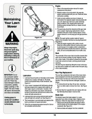 MTD Gold 839 Series 21 Inch Self Propelled Rotary Lawn Mower Owners Manual page 10