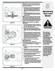 MTD Gold 839 Series 21 Inch Self Propelled Rotary Lawn Mower Owners Manual page 11