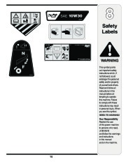 MTD Gold 839 Series 21 Inch Self Propelled Rotary Lawn Mower Owners Manual page 15