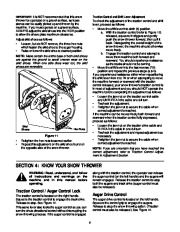 MTD Yard Machines E740F Snow Blower Owners Manual page 9