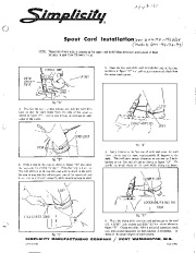 Simplicity 294 295 296 297 4 6 HP Snow Blower Owners Manual page 8