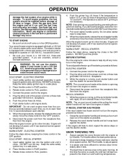 Husqvarna 1330SBEXP Snow Blower Owners Manual, 2006,2007,2008 page 13