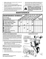 Husqvarna 1330SBEXP Snow Blower Owners Manual, 2006,2007,2008 page 14