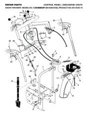 Husqvarna 1330SBEXP Snow Blower Owners Manual, 2006,2007,2008 page 22