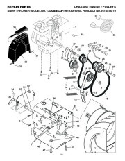 Husqvarna 1330SBEXP Snow Blower Owners Manual, 2006,2007,2008 page 28