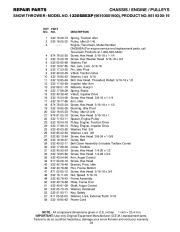 Husqvarna 1330SBEXP Snow Blower Owners Manual, 2006,2007,2008 page 29