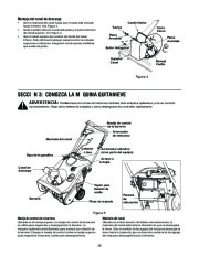 MTD Yard Man 285 295 E285 E295 Snow Blower Owners Manual page 20