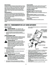 MTD Yard Man 285 295 E285 E295 Snow Blower Owners Manual page 21