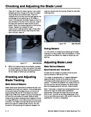 Toro 16400, 16401, 16402 Toro Lawnmower Quality of Cut Manual, 1991 page 20