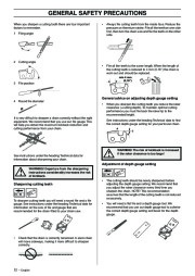 Husqvarna 336 Chainsaw Owners Manual, 2001,2002,2003,2004,2005,2006 page 12