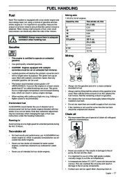 Husqvarna 336 Chainsaw Owners Manual, 2001,2002,2003,2004,2005,2006 page 17