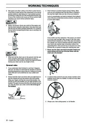 Husqvarna 336 Chainsaw Owners Manual, 2001,2002,2003,2004,2005,2006 page 22