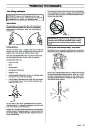 Husqvarna 336 Chainsaw Owners Manual, 2001,2002,2003,2004,2005,2006 page 25