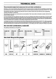 Husqvarna 336 Chainsaw Owners Manual, 2001,2002,2003,2004,2005,2006 page 37