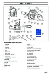 Husqvarna 336 Chainsaw Owners Manual, 2001,2002,2003,2004,2005,2006 page 5