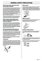 Husqvarna 336 Chainsaw Owners Manual, 2001,2002,2003,2004,2005,2006 page 9