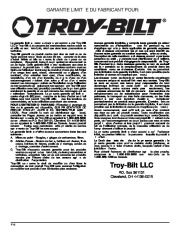 MTD Troy-Bilt TB70FH 2 Cycle Gasoline Trimmer Owners Manual page 32