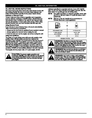 MTD Troy-Bilt TB70FH 2 Cycle Gasoline Trimmer Owners Manual page 4