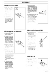 Husqvarna 325P4 X-Series Chainsaw Owners Manual, 1995,1996,1997,1998,1999,2000,2001 page 17