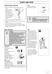 Husqvarna 325P4 X-Series Chainsaw Owners Manual, 1995,1996,1997,1998,1999,2000,2001 page 19