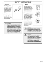 Husqvarna 325P4 X-Series Chainsaw Owners Manual, 1995,1996,1997,1998,1999,2000,2001 page 5