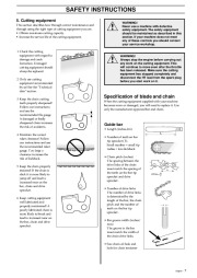 Husqvarna 325P4 X-Series Chainsaw Owners Manual, 1995,1996,1997,1998,1999,2000,2001 page 7