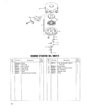 Toro 38010 421 Snowthrower Parts Catalog, 1980 page 12