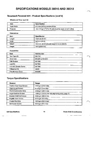 Toro 38079, 38087 and 38559 Toro  924 Power Shift Snowthrower Service Manual, 2001 page 19