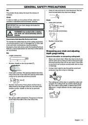 Husqvarna 3120XP Chainsaw Owners Manual, 2001,2002,2003,2004,2005,2006,2007,2008,2009,2010 page 11