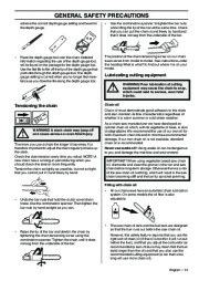 Husqvarna 3120XP Chainsaw Owners Manual, 2001,2002,2003,2004,2005,2006,2007,2008,2009,2010 page 13