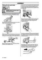 Husqvarna 3120XP Chainsaw Owners Manual, 2001,2002,2003,2004,2005,2006,2007,2008,2009,2010 page 16