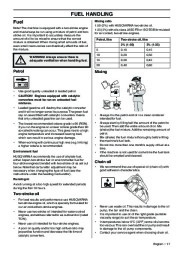 Husqvarna 3120XP Chainsaw Owners Manual, 2001,2002,2003,2004,2005,2006,2007,2008,2009,2010 page 17