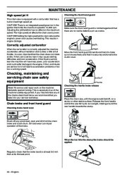 Husqvarna 3120XP Chainsaw Owners Manual, 2001,2002,2003,2004,2005,2006,2007,2008,2009,2010 page 30