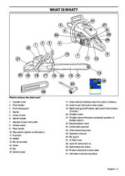Husqvarna 3120XP Chainsaw Owners Manual, 2001,2002,2003,2004,2005,2006,2007,2008,2009,2010 page 5