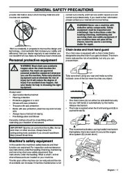 Husqvarna 3120XP Chainsaw Owners Manual, 2001,2002,2003,2004,2005,2006,2007,2008,2009,2010 page 7