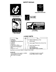 Toro 38052 521 Snowthrower Owners Manual, 1988 page 4