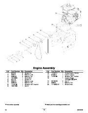 Toro 38614, 38624, 38624W, 38634, 38644, 38654 Toro Power Max 726 OE Snowthrower Parts Catalog, 2011 page 13