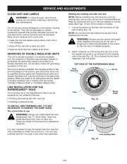 Craftsman 316.790130 15 Inch Weedwacker Trimmer Owners Manual page 12