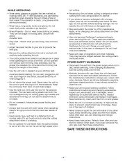 Craftsman Owners Manual page 4