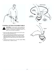 Craftsman 316.790130 15 Inch Weedwacker Trimmer Owners Manual page 7