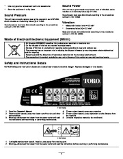 Toro 51594 Ultra Blower/Vacuum Owners Manual, 2010, 2011, 2012, 2013, 2014 page 2