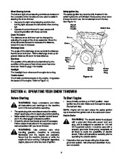 MTD Cub Cadet 1345 SWE 45-Inch Snow Blower Owners Manual page 9