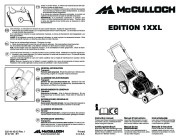 McCulloch EDITION 1XXL Lawn Mower Owners Manual page 1