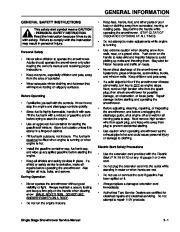 Toro 38428, 38429, 38441, 38442 Toro CCR 2450 and 3650 Snowthrower Service Manual, 2001 page 15