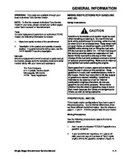 Toro 38428, 38429, 38441, 38442 Toro CCR 2450 and 3650 Snowthrower Service Manual, 2001 page 17